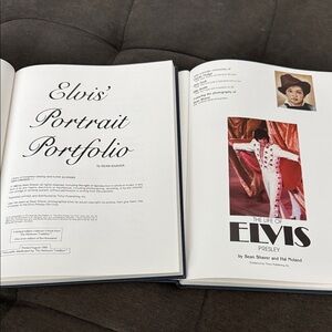Vintage Elvis Presley Portrait Portfolio Book set